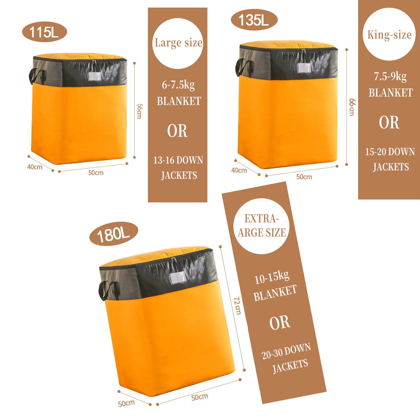 Large Canvas Storage Bag - Home Organizer
