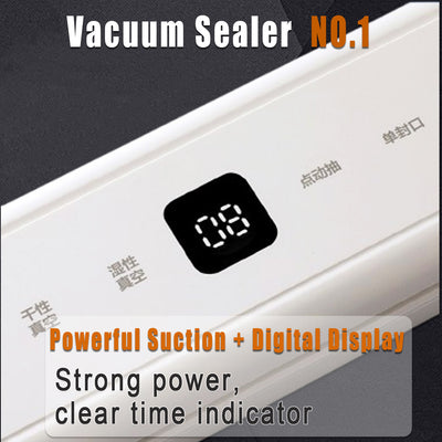 Powerful Suction + Digital Display!