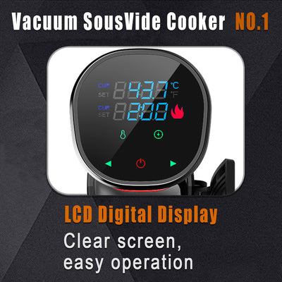 LCD Digital Display, Clear & Easy!