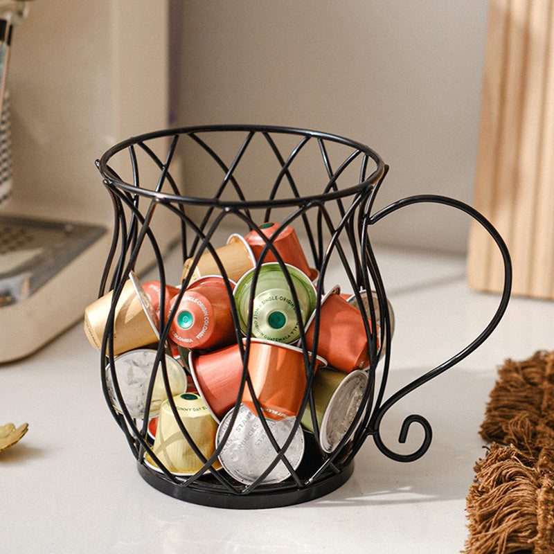 Scandinavian Snack Display Stand - Luxury Coffee Capsule Organizer
