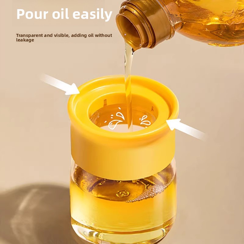 Food-Grade Silicone Oil Brush Bottle - Kitchen & Baking Duck Brush