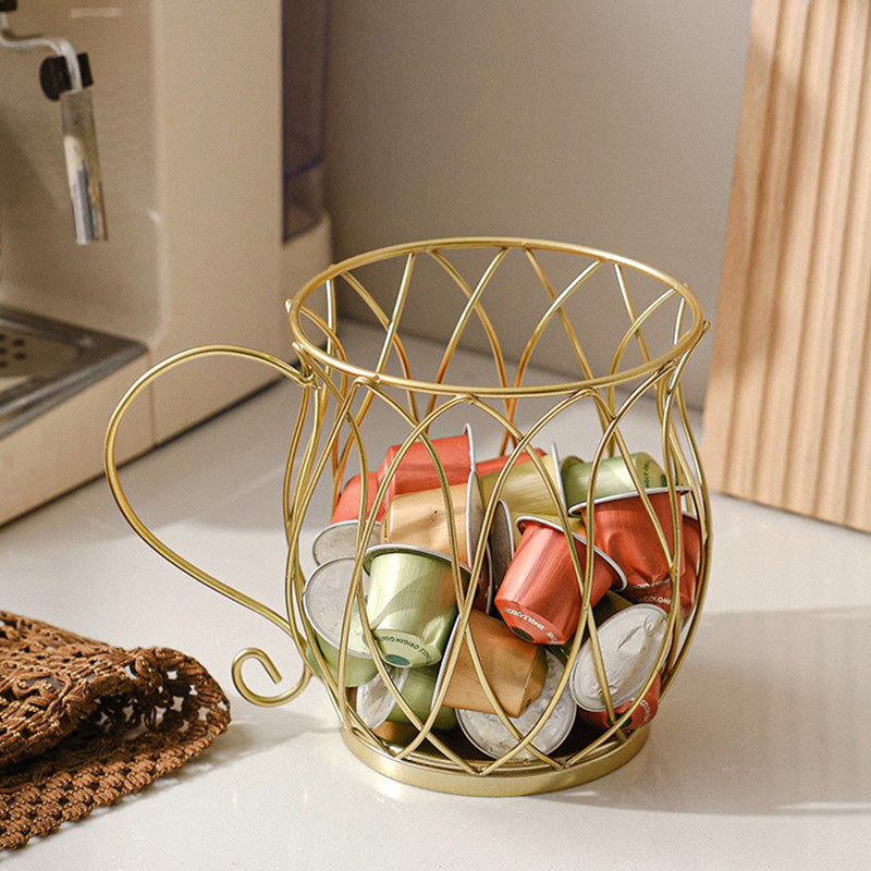 Scandinavian Snack Display Stand - Luxury Coffee Capsule Organizer