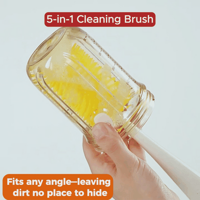 5 in 1 Multi Function Silicone Cleaning Brush!