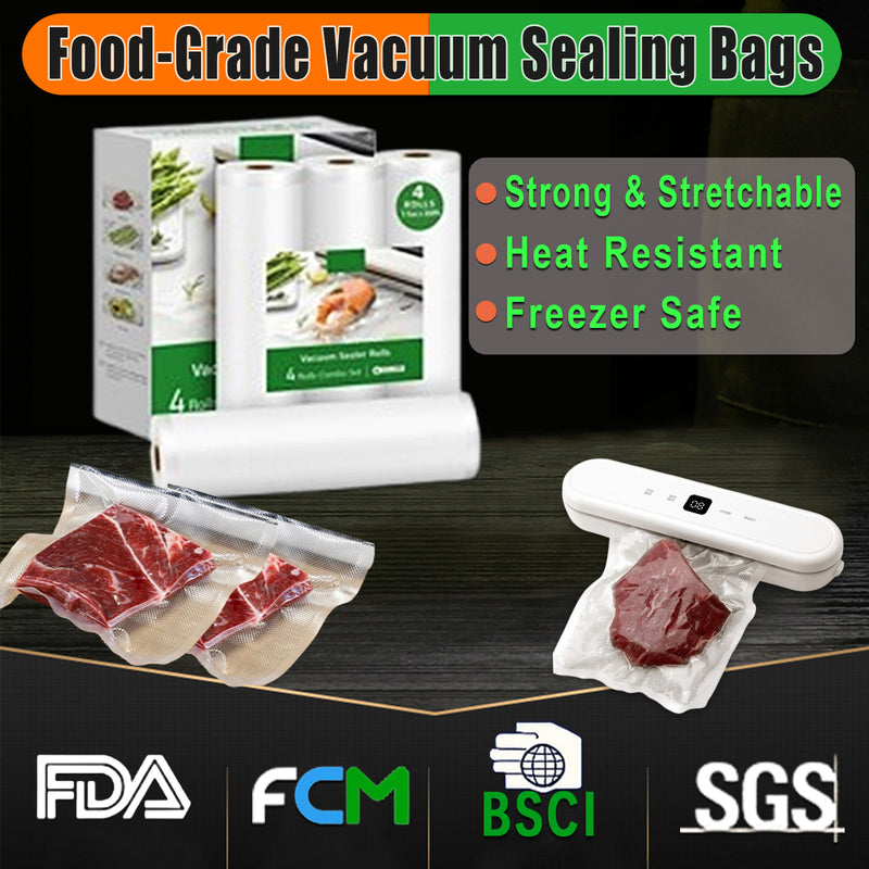 5-Piece Complete Solution - Professional Sous Vide Master Kit with Vacuum Sealer - 图片9