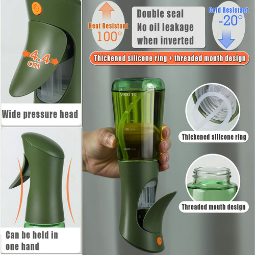 4-Piece Professional Oil Dispenser Set - Smart Spray Bottles & Cleaning Kit - 图片7