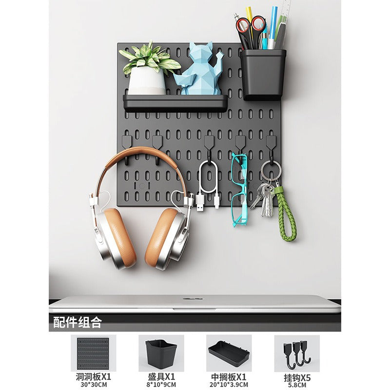 No-Drill Pegboard Organizer - Kitchen Storage Pane