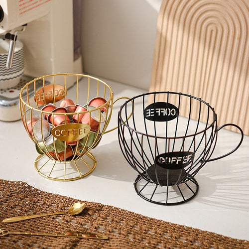 Scandinavian Snack Display Stand - Luxury Coffee Capsule Organizer - 图片3
