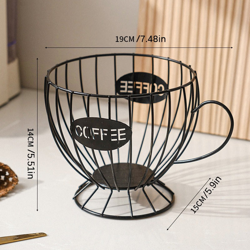 Scandinavian Snack Display Stand - Luxury Coffee Capsule Organizer